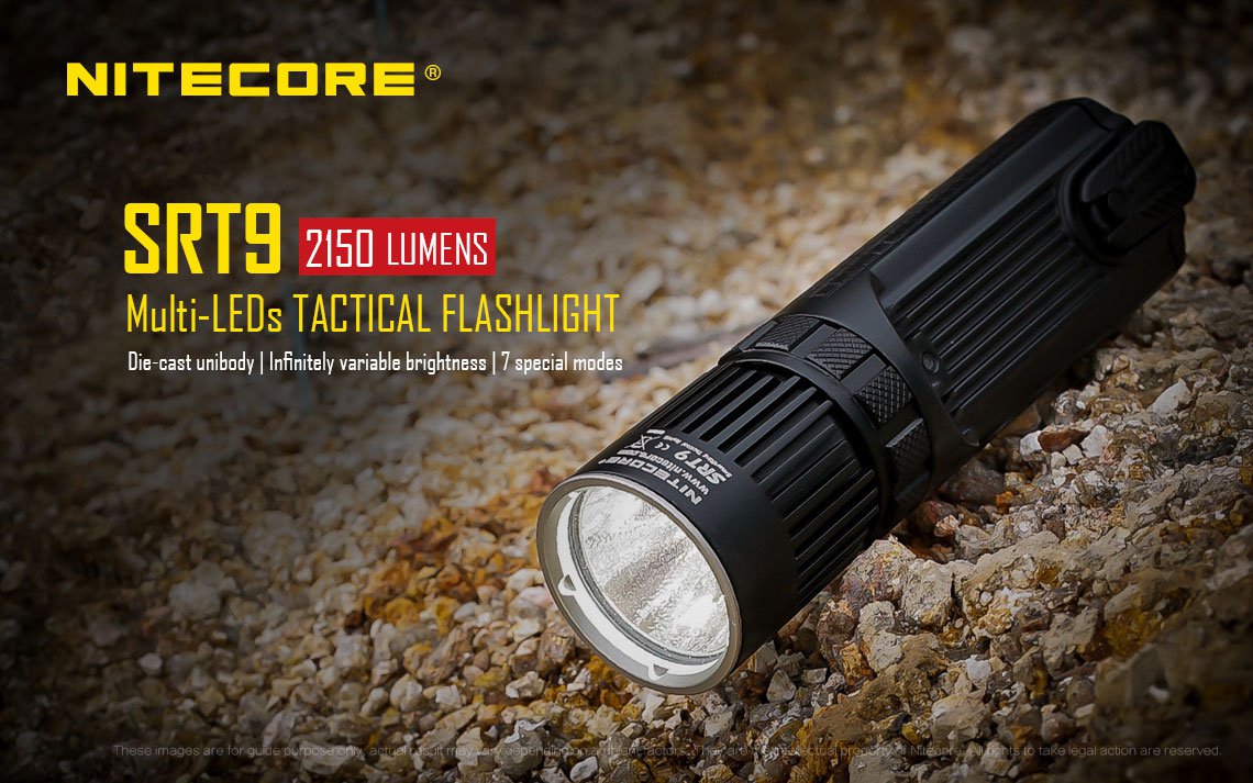 Фонарь Nitecore SRT9