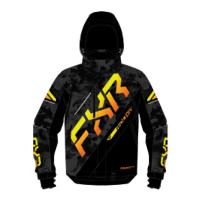 Куртка FXR CX с утеплителем Black Camo/Inferno