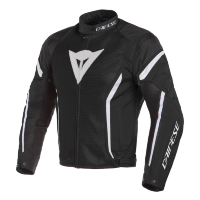 Куртка мужская DAINESE AIR CRONO 2 TEX - BLACK/BLACK/WHITE
