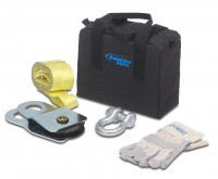 Набор аксессуаров для ATV: сумка, шакл, стропа корозащитная,блок, перчатки: W0115